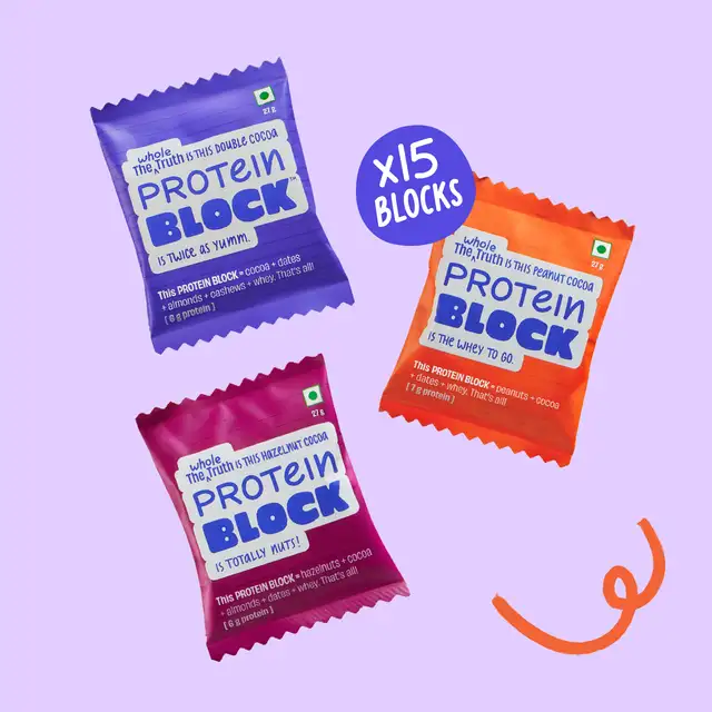 Personalised Box - Pack of 15 Protein Blocks