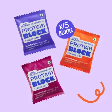 Personalised Box - Pack of 15 Protein Blocks