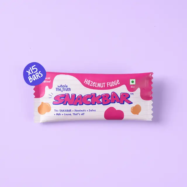 Hazelnut Fudge Snackbar