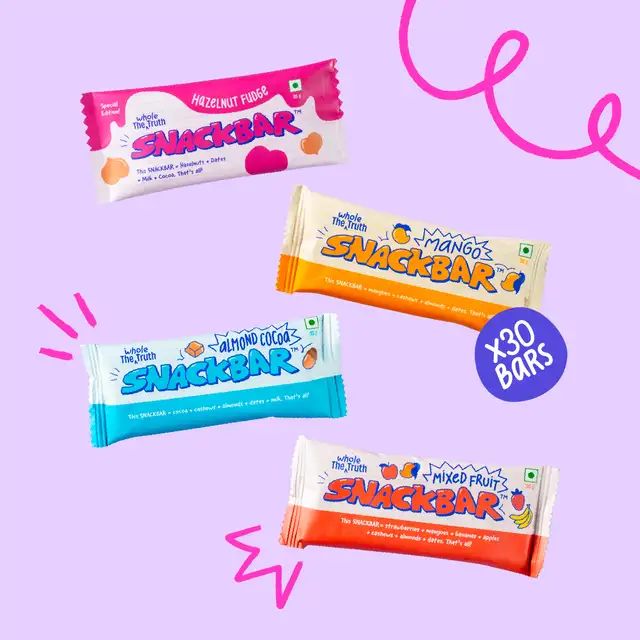 Personalised Box - Pack of 30 Snackbars