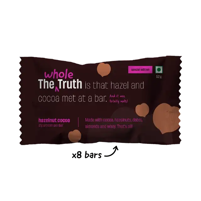Hazelnut Cocoa Protein Bars - Box of 8