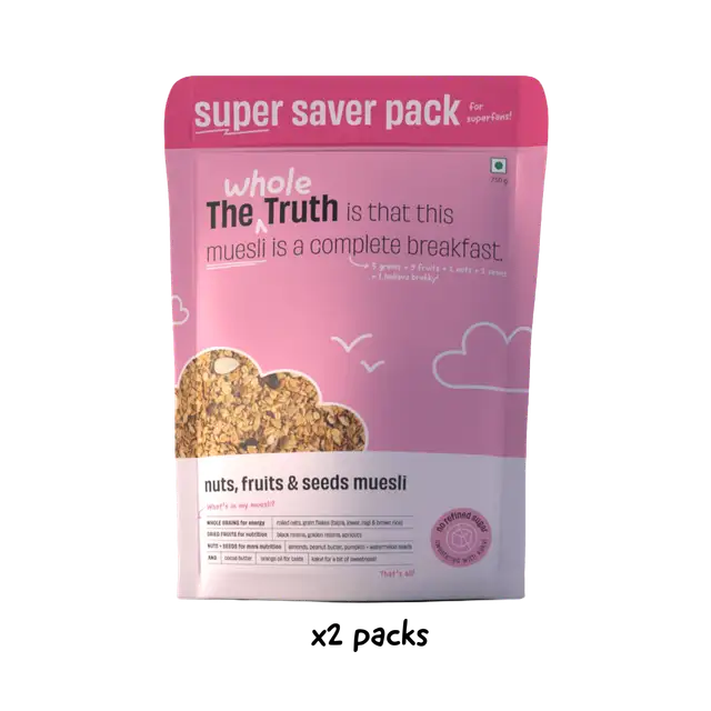Nuts, Fruits & Seeds - Super Saver Pack of 1.5kg