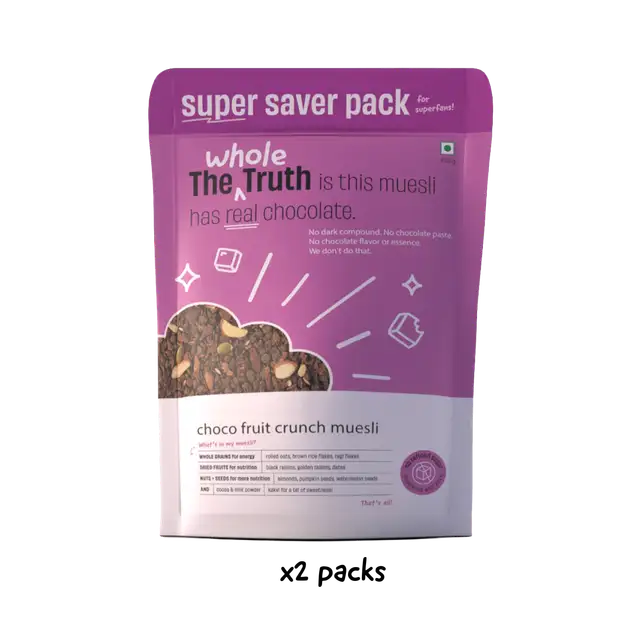 Choco Fruit Crunch Muesli - Super Saver Pack of 1.5kg