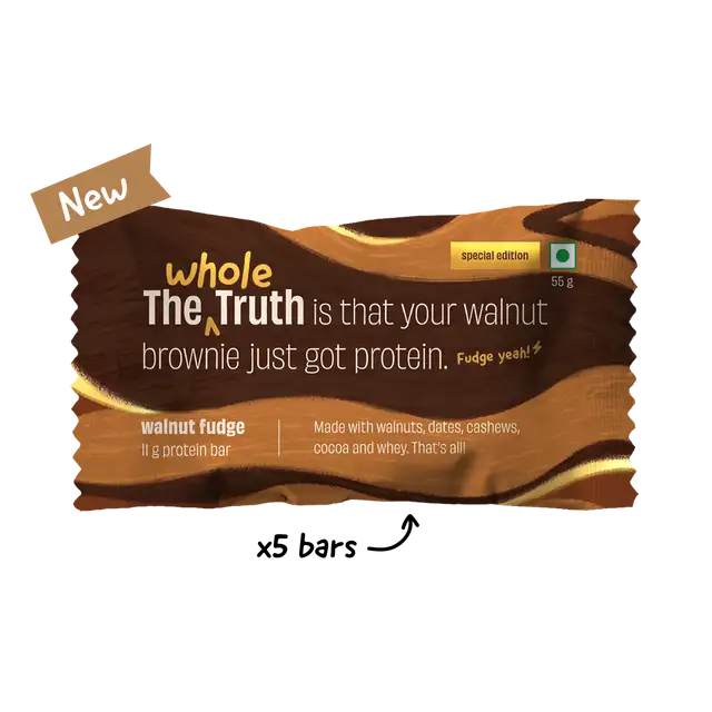 Walnut Fudge Protein Bars - Box of 5