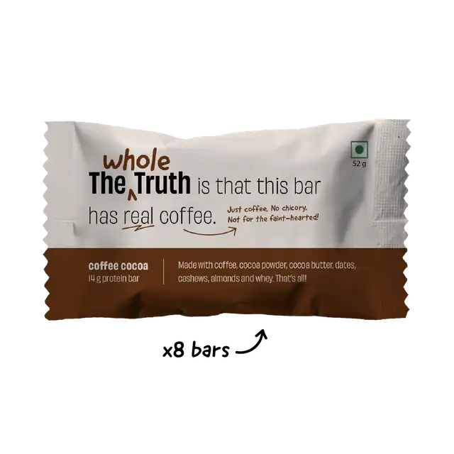 Coffee Cocoa Protein Bars - Box of 8